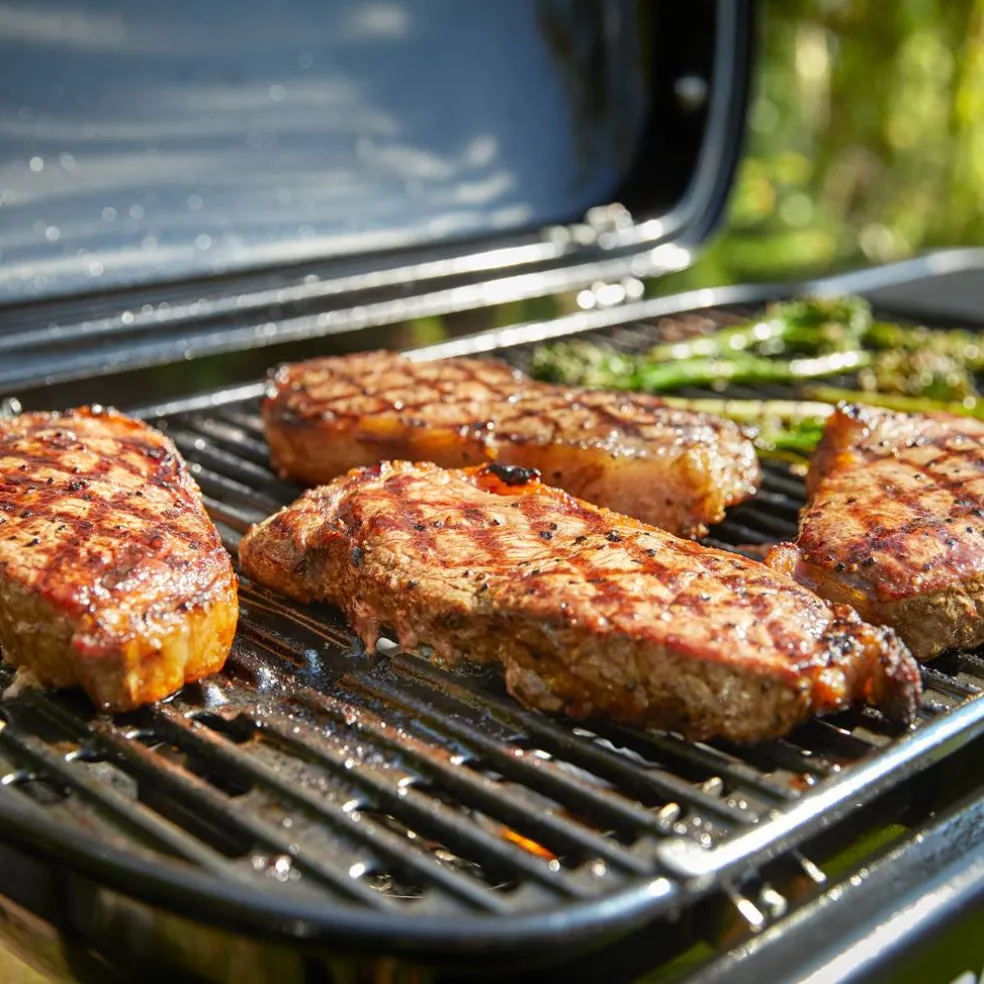 Grill gazowy składany Traveler czarny WEBER