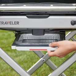 Grill gazowy Traveler czarny WEBER