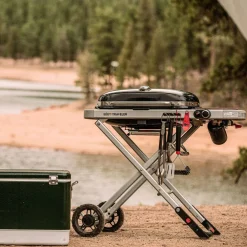 Grill gazowy Traveler czarny WEBER
