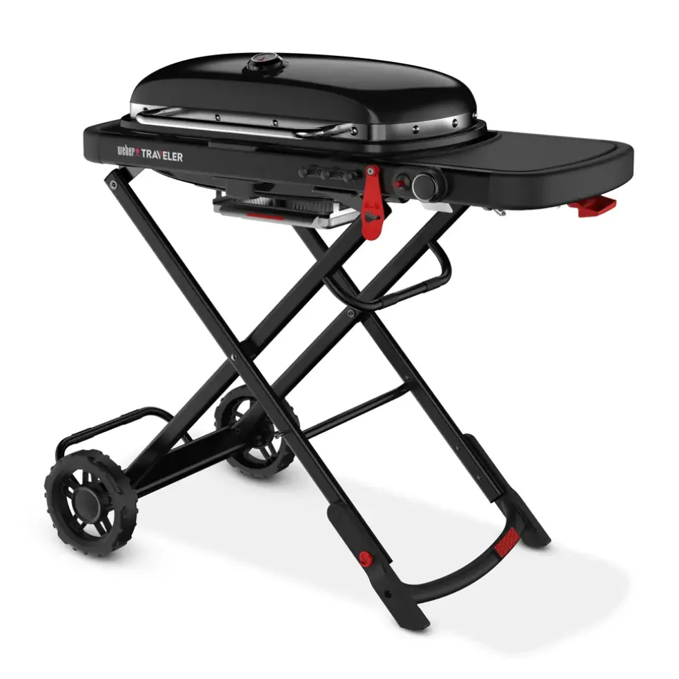 Grill gazowy Traveler Stealth Edition czarny WEBER
