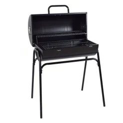 Grill węglowy lokomotywa czarny PATIO
