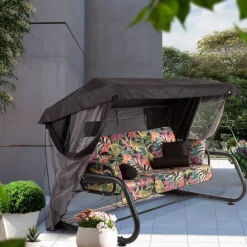 Huśtawka ogrodowa z moskitierą Venezia Lux PATIO