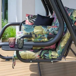 Huśtawka ogrodowa z moskitierą Venezia Lux PATIO