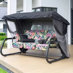 Huśtawka ogrodowa z moskitierą Venezia Lux PATIO