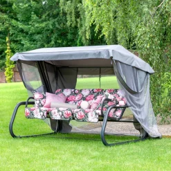 Huśtawka ogrodowa z moskitierą Venezia Lux PATIO