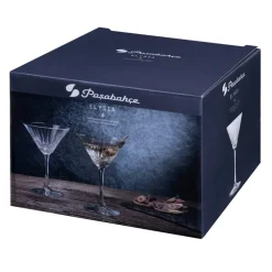 Komplet 4 kieliszków do martini Elysia 220 ml PASABAHCE