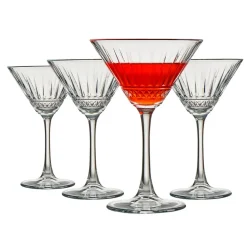 Komplet 4 kieliszków do martini Elysia 220 ml PASABAHCE
