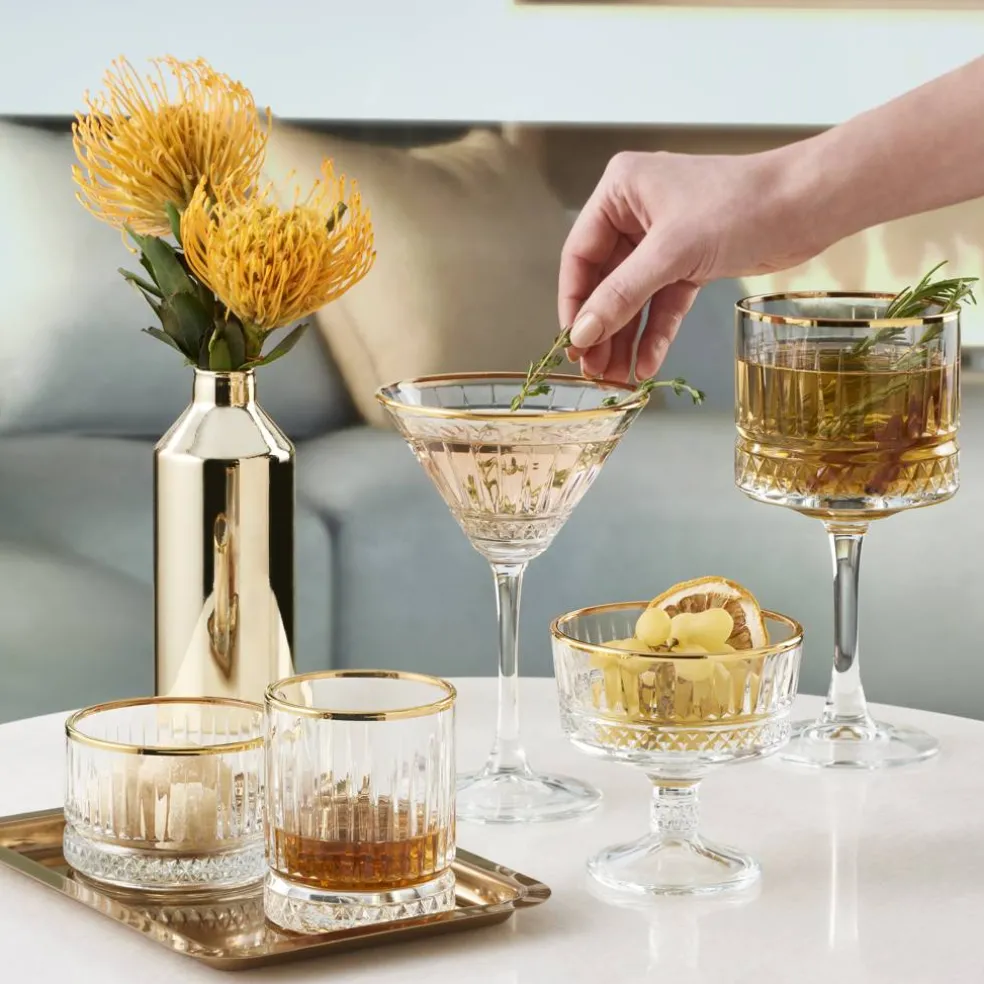 Komplet 4 kieliszków do martini Elysia 220 ml PASABAHCE
