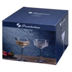 Komplet 4 kieliszków do szampana Elysia 260 ml PASABAHCE