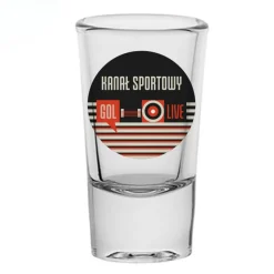Komplet 6 kieliszków do wódki Gol 25 ml KANAŁ SPORTOWY