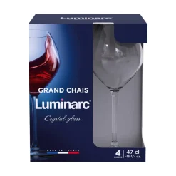 Komplet 4 kieliszków do wina Grand Chais LUMINARC