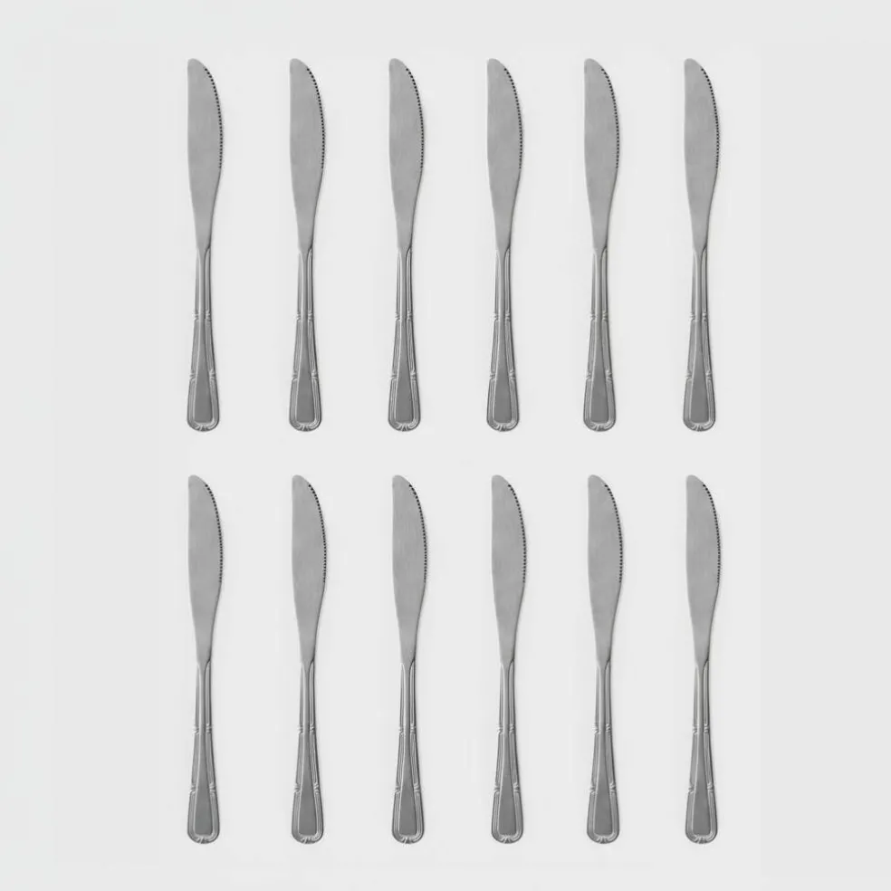 Komplet 12 noży stołowych Natalia 20,7 cm DOMOTTI