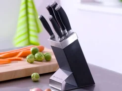 Komplet noży w bloku Granite 6-elementowy AMBITION