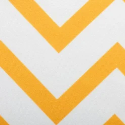 Komplet 2 poszewek dekoracyjnych Yellow Stripes 42 cm x 42 cm AMBITION