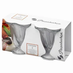 Komplet 2 pucharków do lodów Canada 180 ml PASABAHCE