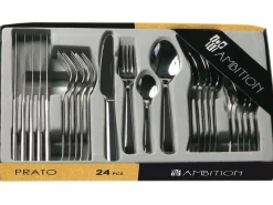 Komplet sztućców Prato 24-elementowy AMBITION
