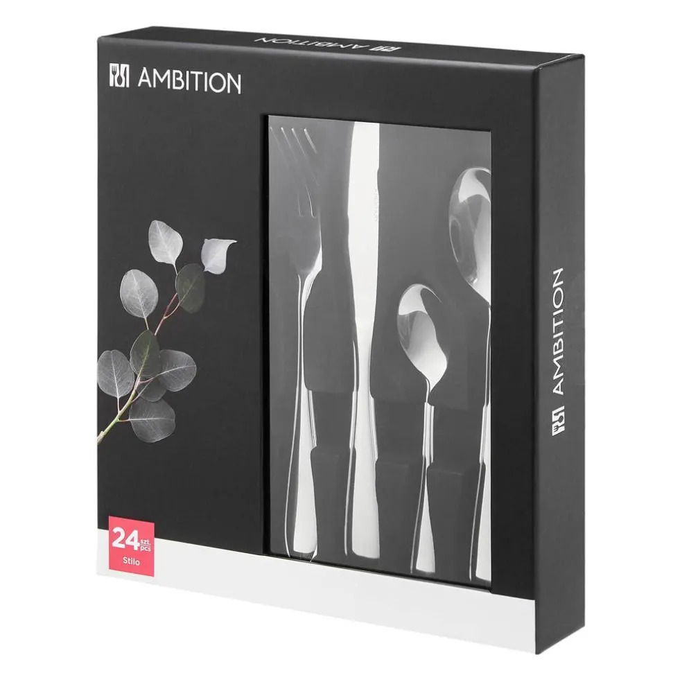 Komplet sztućców Stilo 24-elementowy AMBITION