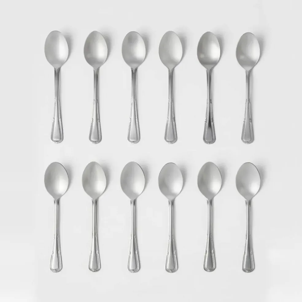 Komplet 12 łyżeczek do herbaty Natalia 14,5 cm DOMOTTI