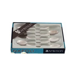 Komplet 6 łyżeczek do kawy Napoli 12 cm AMBITION