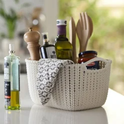Koszyk prostokątny Knit S 30 x 22 cm CURVER