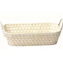 Koszyk prostokątny z uchwytami Palma 30 cm x 20 cm DOMOTTI