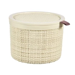 Koszyk z pokrywką do przechowywania Jute 17 x 13 cm CURVER