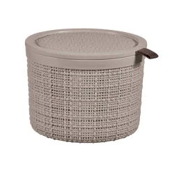 Koszyk z pokrywką do przechowywania Jute 17 x 13 cm CURVER