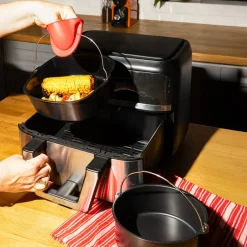 Koszyk z uchwytem Air Fryer 1,6 l okrągły PYREX