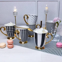 Kubek porcelanowy Diana Gold 300 ml AMBITION