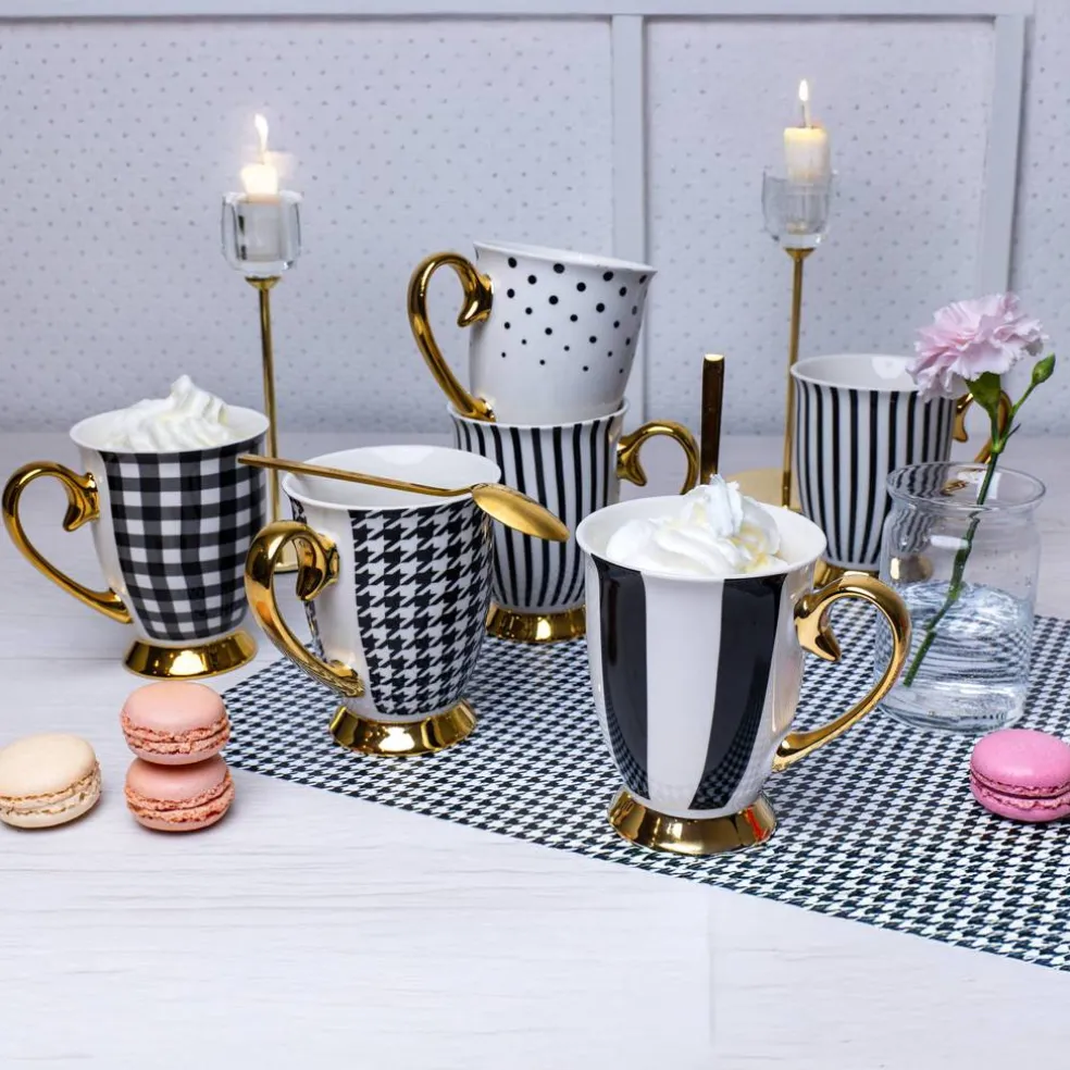 Kubek porcelanowy Diana Gold 300 ml AMBITION