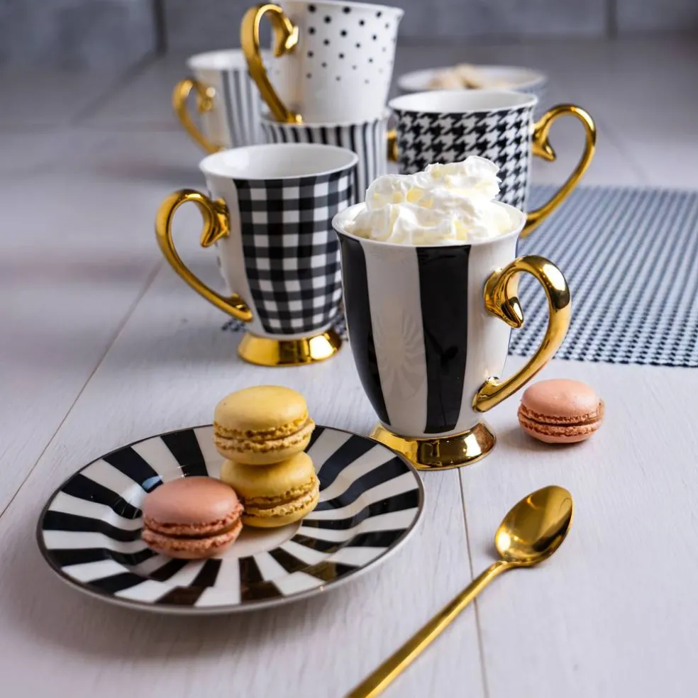 Kubek porcelanowy Diana Gold 300 ml AMBITION