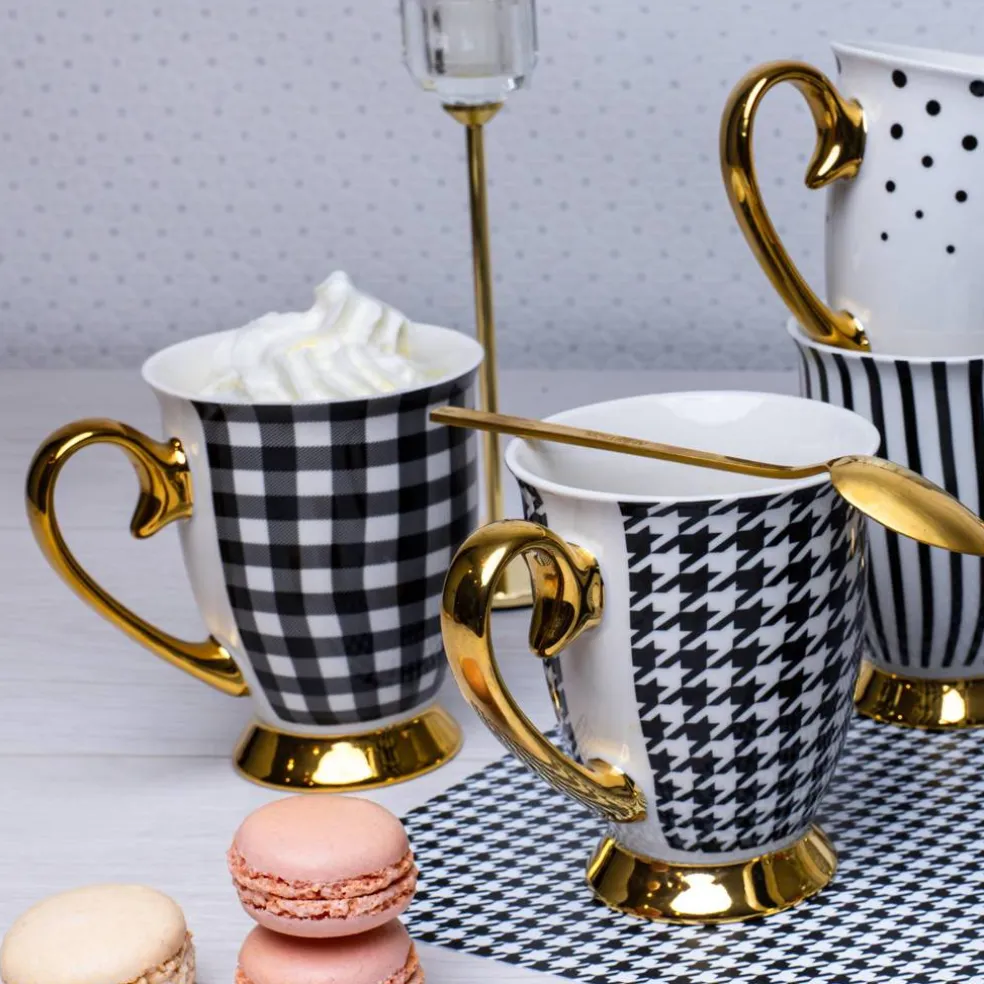 Kubek porcelanowy Diana Gold 300 ml AMBITION