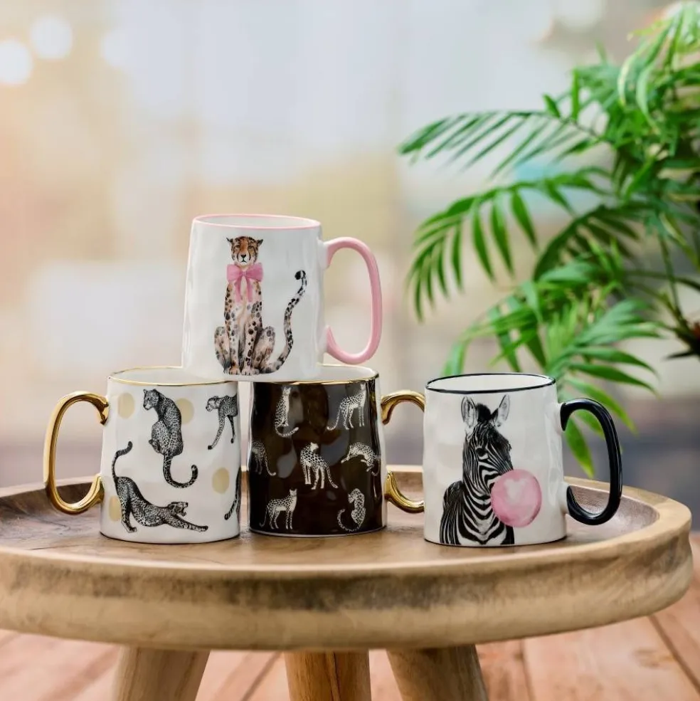 Kubek Zanzi 400 ml zebra AMBITION