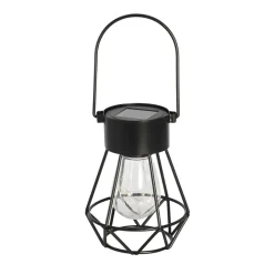 Lampa solarna 9,5 x 12 cm wiszący koszyk PATIO