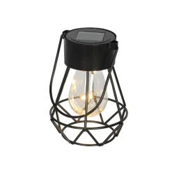 Lampa solarna 9,5 x 12 cm wiszący koszyk PATIO