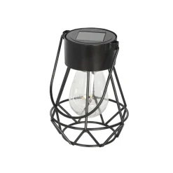 Lampa solarna 9,5 x 12 cm wiszący koszyk PATIO