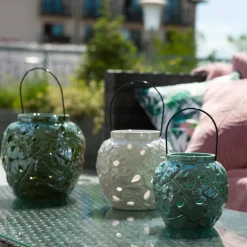 Lampion dekoracyjny Tropic 18 cm x 18 cm x 18 cm MY HOME