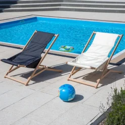 Leżak ogrodowy drewniany Gozo Premium PATIO