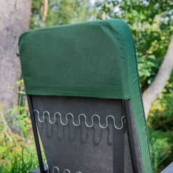 Leżak ogrodowy z podnóżkiem Modena kwadrat Black Edition PATIO
