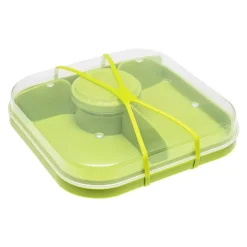 Lunchbox z przegródkami Lido Baby 18,5 x 18,5 x 4 cm BRANQ