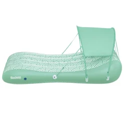 Materac dmuchany jednoosobowy z daszkiem Comfy Chill™ 178 x 102 cm BESTWAY