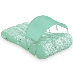 Materac dmuchany jednoosobowy z daszkiem Comfy Chill™ 178 x 102 cm BESTWAY