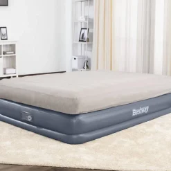 Materac do spania Tritech Queen z pompką 203 x 152 x 51 cm BESTWAY
