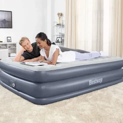 Materac do spania Tritech Queen z pompką 203 x 152 x 51 cm BESTWAY
