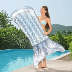 Materac plażowy Iridescent Mermaid 193 x 101 cm BESTWAY
