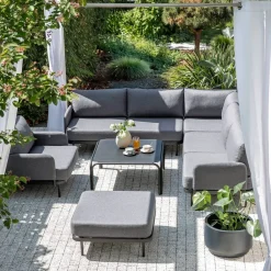 Moduł narożny Piryt 80 x 80 x 78 cm PATIO