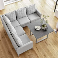 Moduł środkowy Ego Modular Dining srebrno-szary KETTLER