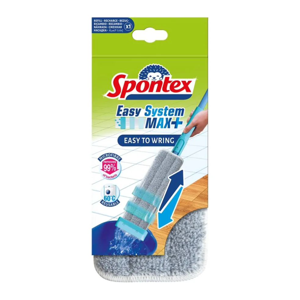 Mop płaski z systemem wyciskającym Easy System Max+ SPONTEX