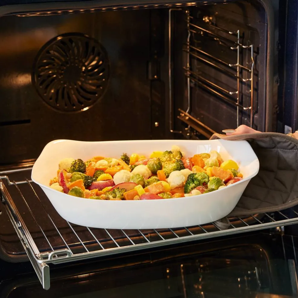 Naczynie żaroodporne z pokrywką Smart Cuisine Carine 34 x 25 cm LUMINARC