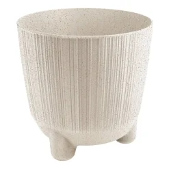 Osłonka do kwiatów Ryfo N ECO Wood 19,5 cm PROSPERPLAST